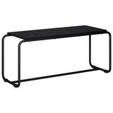 TV Stand 98 x 35.5 x 42 cm Black Oak Engineered Wood