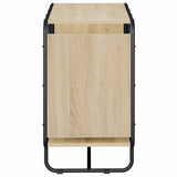 Sideboard Sonoma Oak 80 x 37.5 x 64.5 cm Engineered Wood - Top-Down View