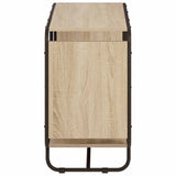 Sideboard Sonoma Oak 93.5 x 37.5 x 64.5 cm Engineered Wood