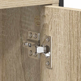 Sideboard Sonoma Oak 68 x 35 x 75 cm Engineered Wood - Rear View