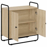 Sideboard Sonoma Oak 68 x 35 x 75 cm Engineered Wood - Front View