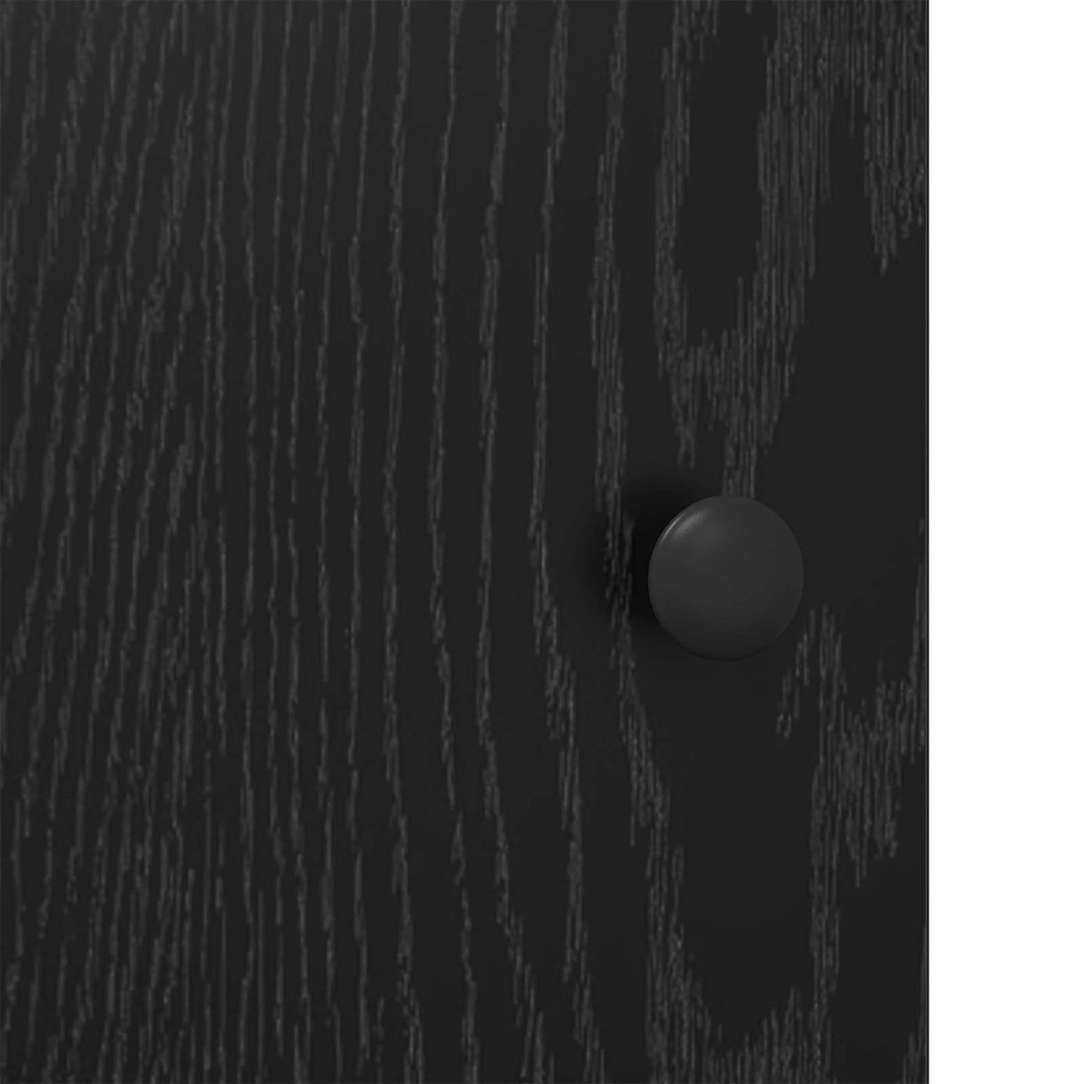 Sideboard Black Oak 68 x 35 x 75 cm Engineered Wood