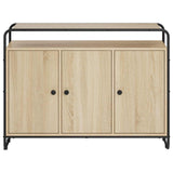 Sideboard Sonoma Oak 102 x 35 x 75 cm Engineered Wood - Top-Down View
