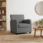Armchair Dark Grey Fabric