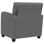 Armchair Dark Grey Fabric