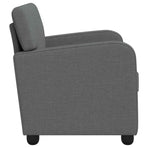 Armchair Dark Grey Fabric