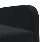Armchair Black Velvet