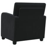 Armchair Black Velvet