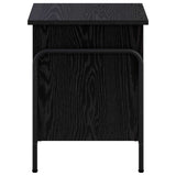 Storage Box Black Oak 80 x 40 x 49.5 cm Engineered Wood