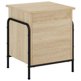 Storage Box Sonoma Oak 80 x 40 x 49.5 cm Engineered Wood