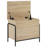 Storage Box Sonoma Oak 80 x 40 x 49.5 cm Engineered Wood