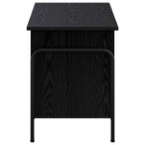 Storage Box Black Oak 80 x 40 x 49.5 cm Engineered Wood