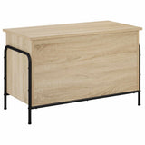 Storage Box Sonoma Oak 80 x 40 x 49.5 cm Engineered Wood