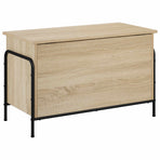 Storage Box Sonoma Oak 80 x 40 x 49.5 cm Engineered Wood