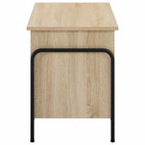 Storage Box Sonoma Oak 80 x 40 x 49.5 cm Engineered Wood - Side View