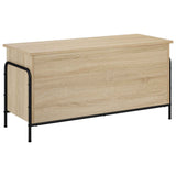 Storage Box Sonoma Oak 80 x 40 x 49.5 cm Engineered Wood