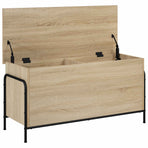 Storage Box Sonoma Oak 80 x 40 x 49.5 cm Engineered Wood