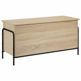 Storage Box Sonoma Oak 80 x 40 x 49.5 cm Engineered Wood