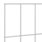 Garden Fence Panel 24 pcs 50 x 30 cm Galvanised Steel Silver