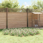 Garden Fence with Stakes 12 pcs 75 x 30 cm Galvanised Steel
