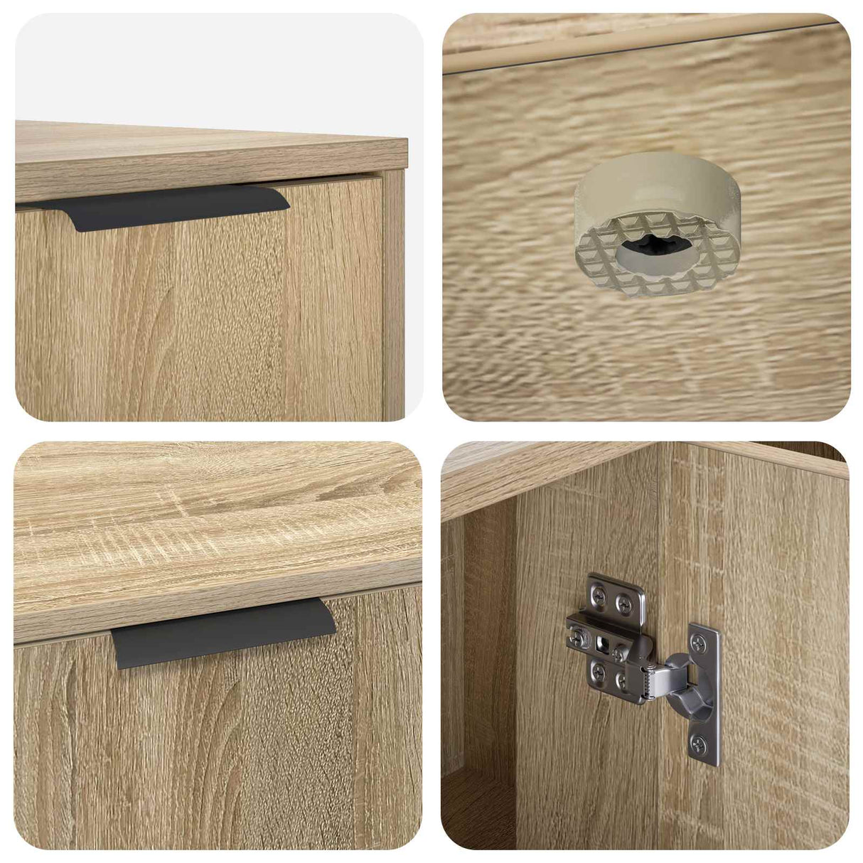 Cat Crate Furniture Sonoma Oak 100 x 49 x 45 cm Engineered Wood