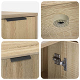 Cat Crate Furniture Sonoma Oak 100 x 49 x 45 cm Engineered Wood