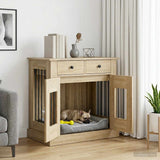 Dog crate furniture Sonoma Oak 80 x 47.5 x 80 cm