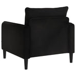XL Armchair Black Velvet