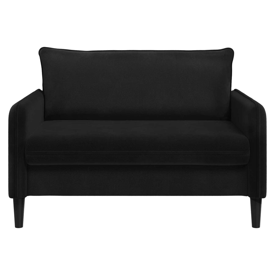 XXL Armchair Black Velvet