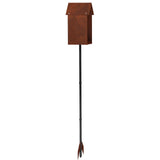 Bird Feeder Weathering Steel Rusty