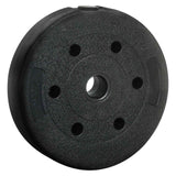 4-in-1 Dumbbell Set 40kg Black and Red Cement and Iron Sand - Low Angle