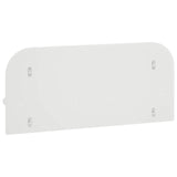 Wall Shelf 2 pcs White 80.5 x 13.5 x 37.5 cm Engineered Wood