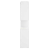 Wall Shelf White 99.5 x 17 x 91 cm Engineered Wood