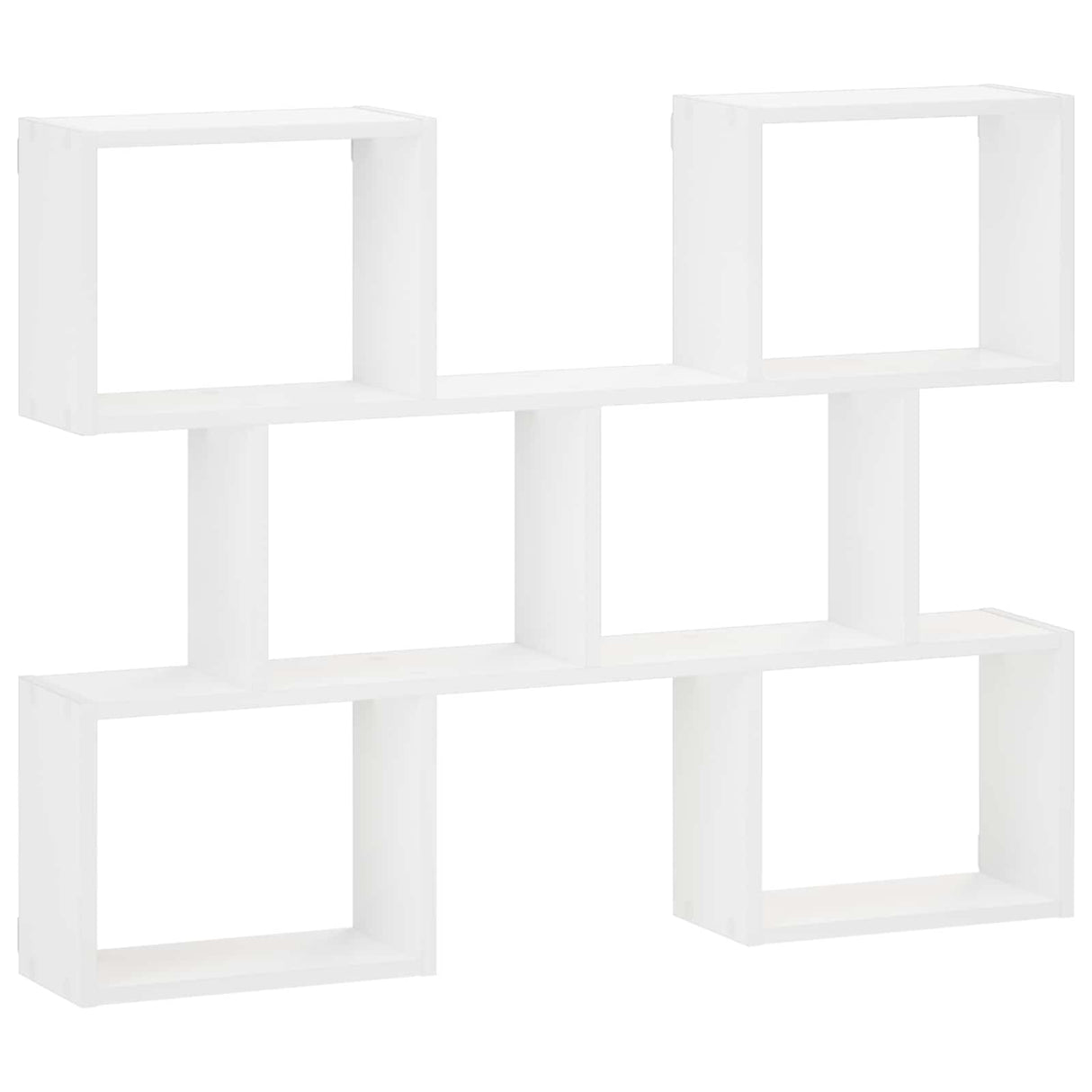 Wall Shelf White 103 x 17 x 80 cm Engineered Wood