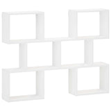 Wall Shelf White 103 x 17 x 80 cm Engineered Wood