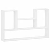 Wall Shelf White 100 x 17 x 60 cm Engineered Wood