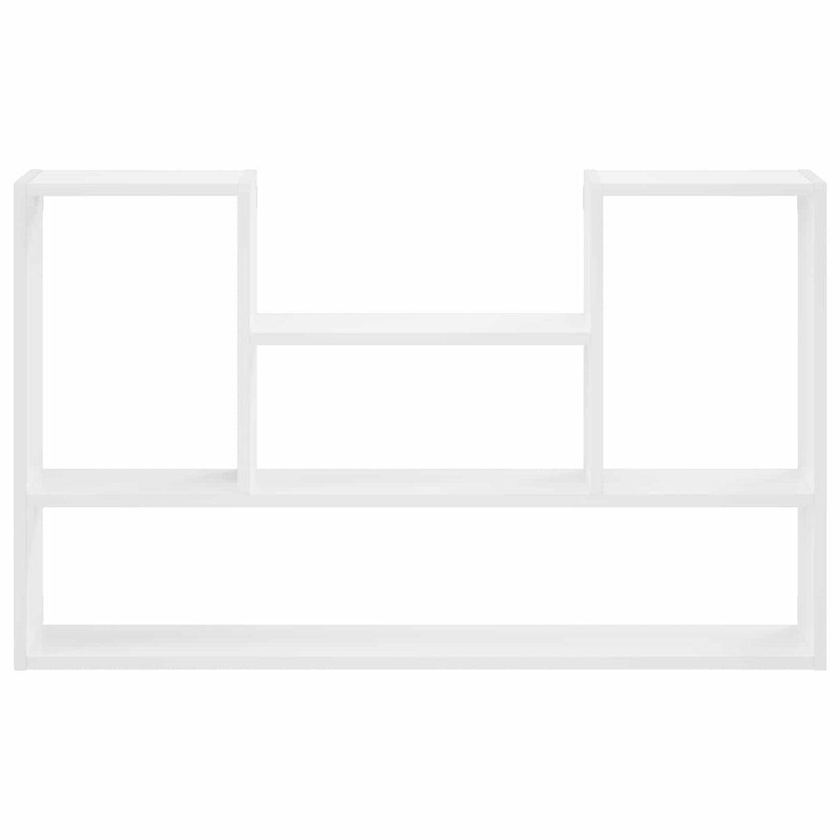 Wall Shelf White 100 x 17 x 60 cm Engineered Wood