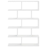 Wall Shelf White 70 x 17 x 101 cm Engineered Wood