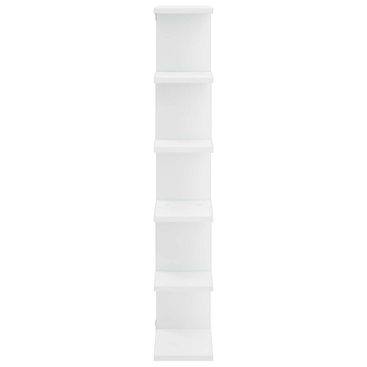 Wall Shelf White 70 x 17 x 101 cm Engineered Wood