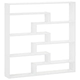 Wall Shelf White 103 x 17 x 102 cm Engineered Wood