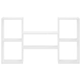 Wall Shelf White 102 x 17 x 59 cm Engineered Wood