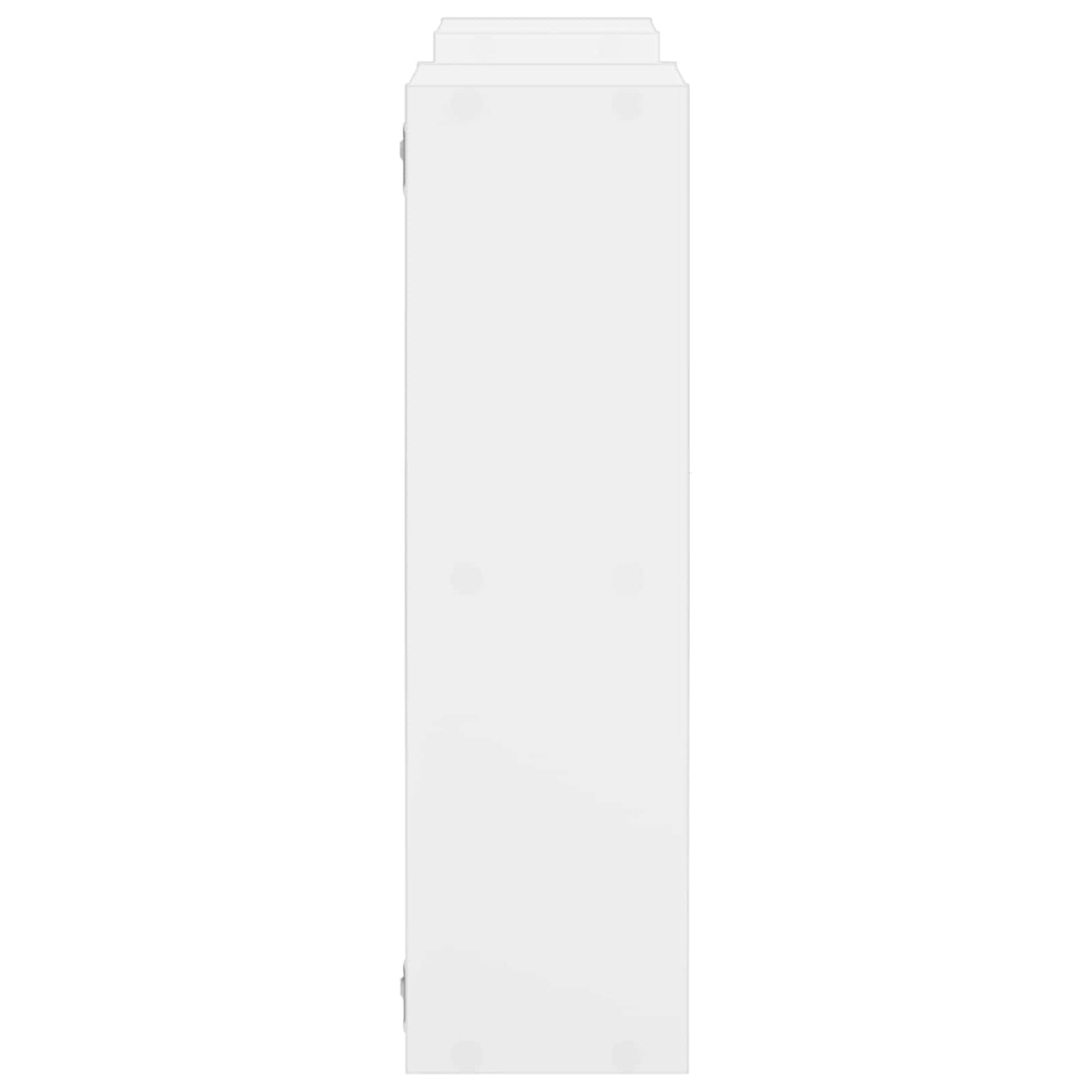 Wall Shelf White 102 x 17 x 59 cm Engineered Wood