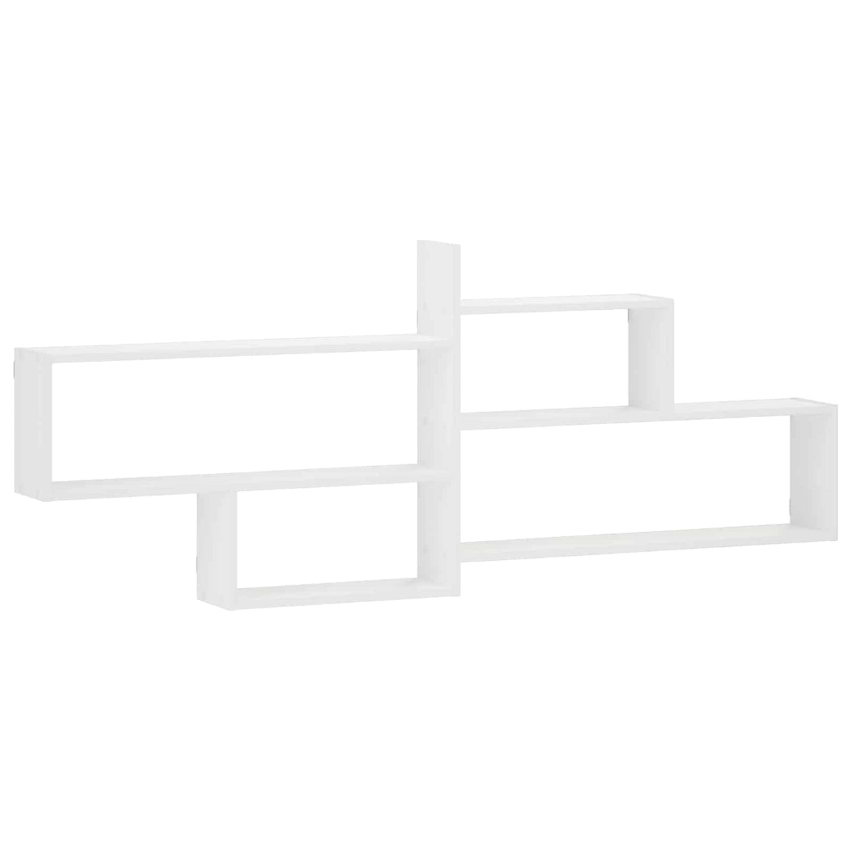 Wall Shelf White 168.5 x 17 x 68 cm Engineered Wood