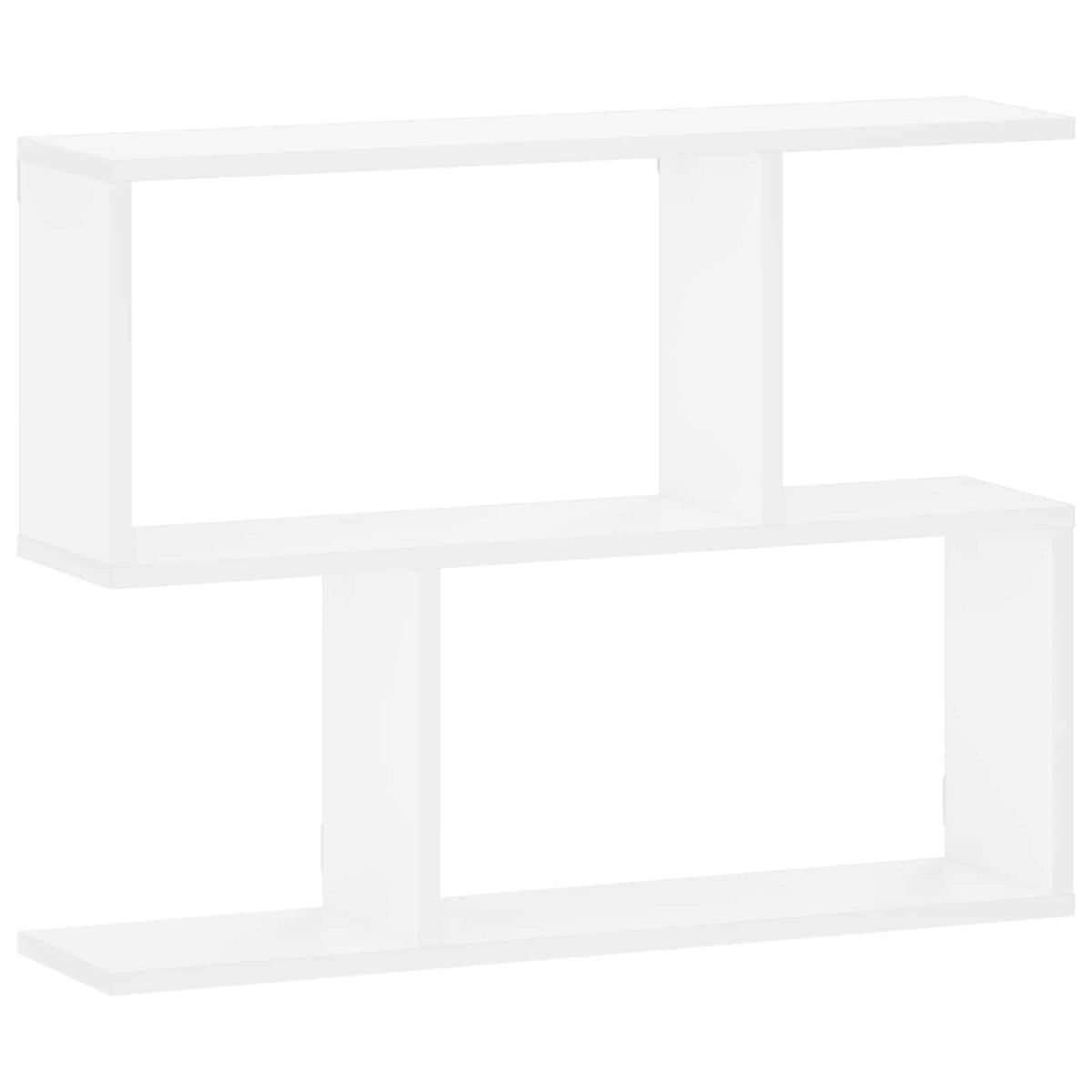 Wall Shelf White 72 x 17 x 55.5 cm Engineered Wood