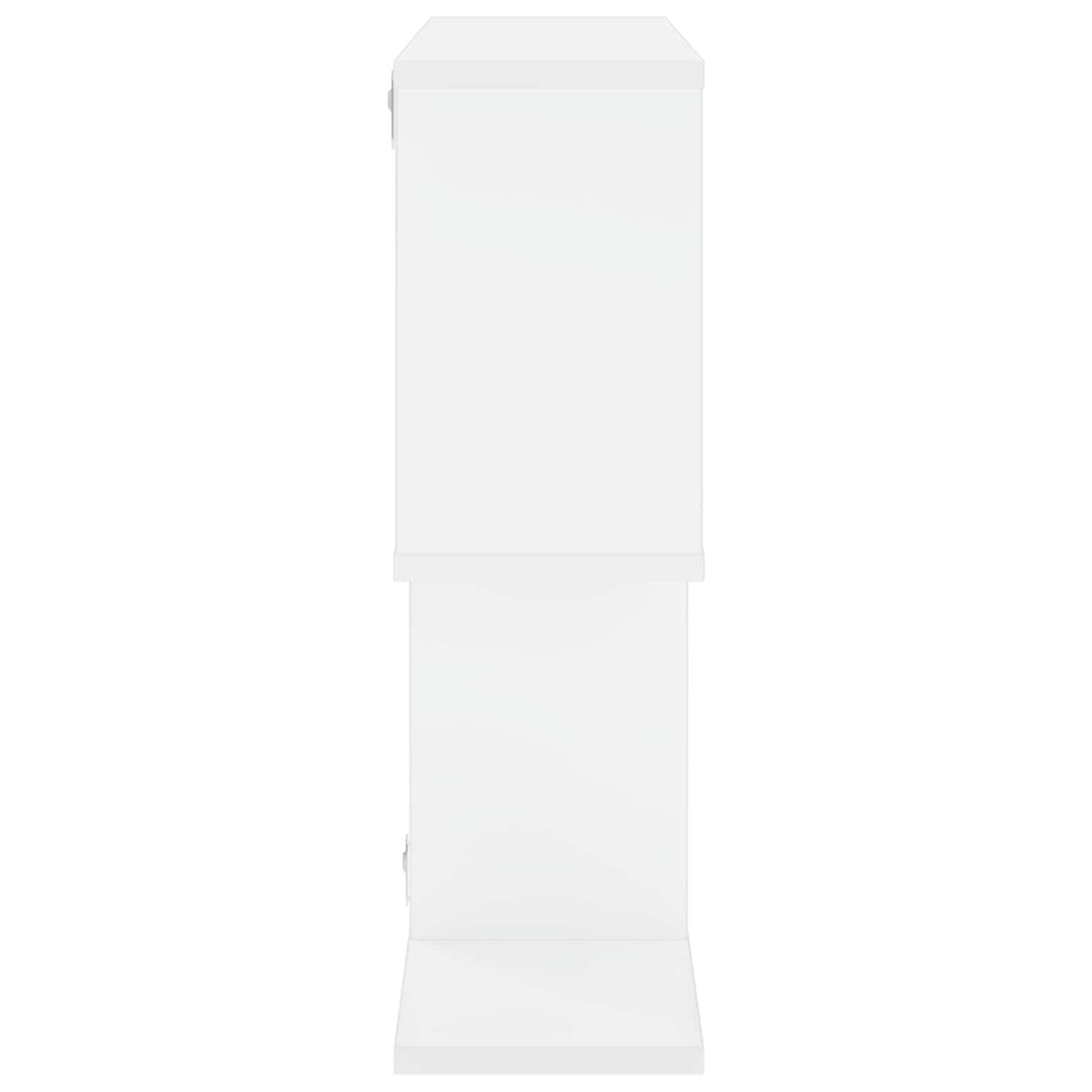 Wall Shelf White 72 x 17 x 55.5 cm Engineered Wood