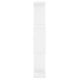 Wall Shelf White 72 x 17 x 105 cm Engineered Wood