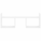 Wall Shelf White 90 x 17 x 32 cm Engineered Wood