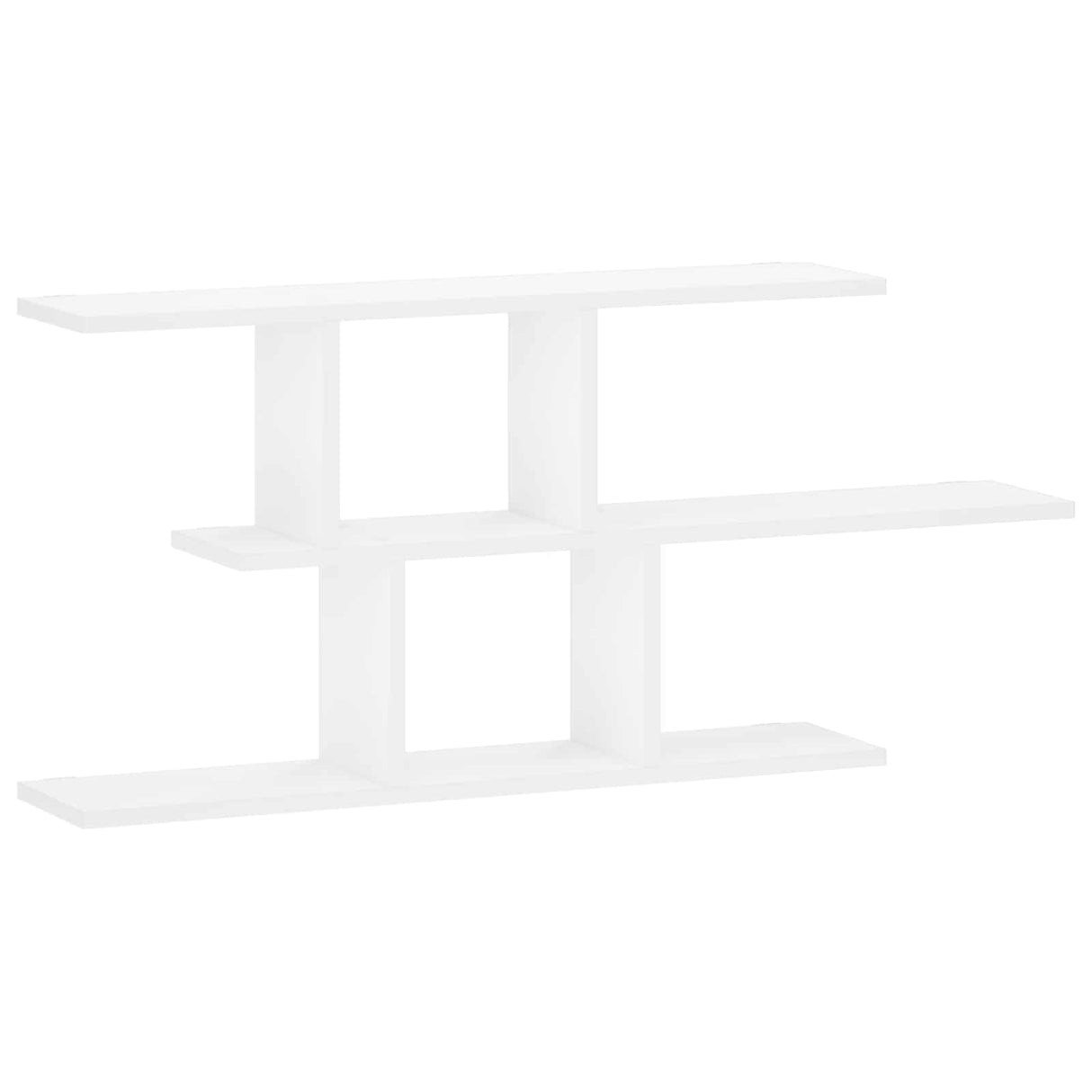 Wall Shelf White 100 x 17 x 45.5 cm Engineered Wood