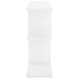 Wall Shelf White 100 x 17 x 45.5 cm Engineered Wood - Side View