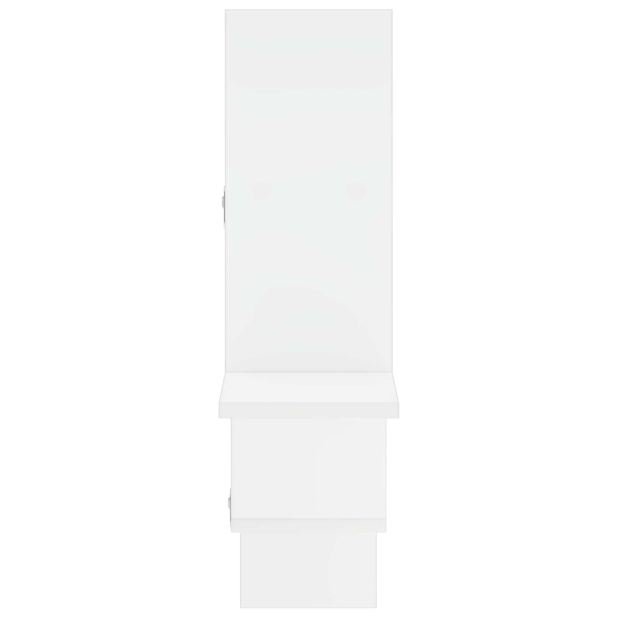 Wall Shelf White 87 x 17 x 75 cm Engineered Wood